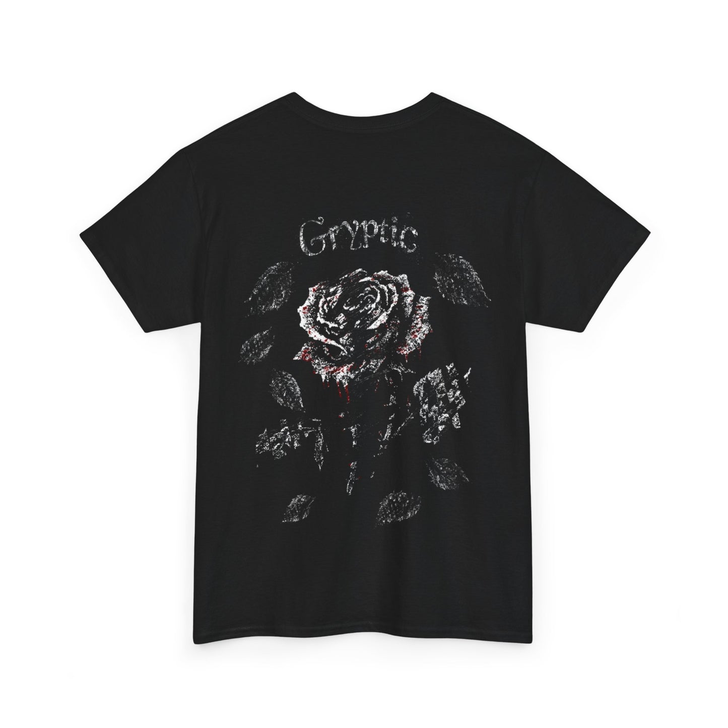 Fractured Rose Tee Backprint