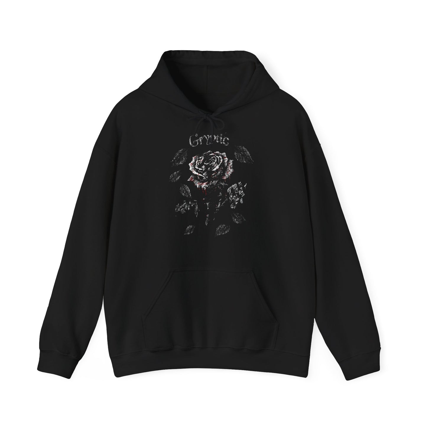 Kapuzenpullover „Fractured Rose“