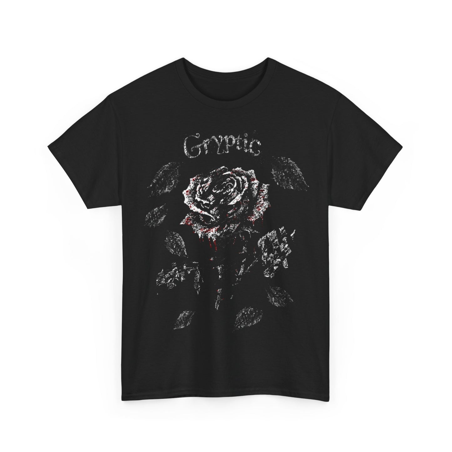 Fractured Rose Tee Frontprint